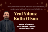 Kasım Söylemez’in yeni yıl mesajı