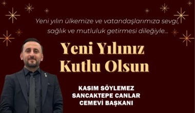 Kasım Söylemez’in yeni yıl mesajı