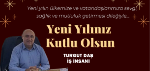 Turgut Daş’ın yeni yıl mesajı